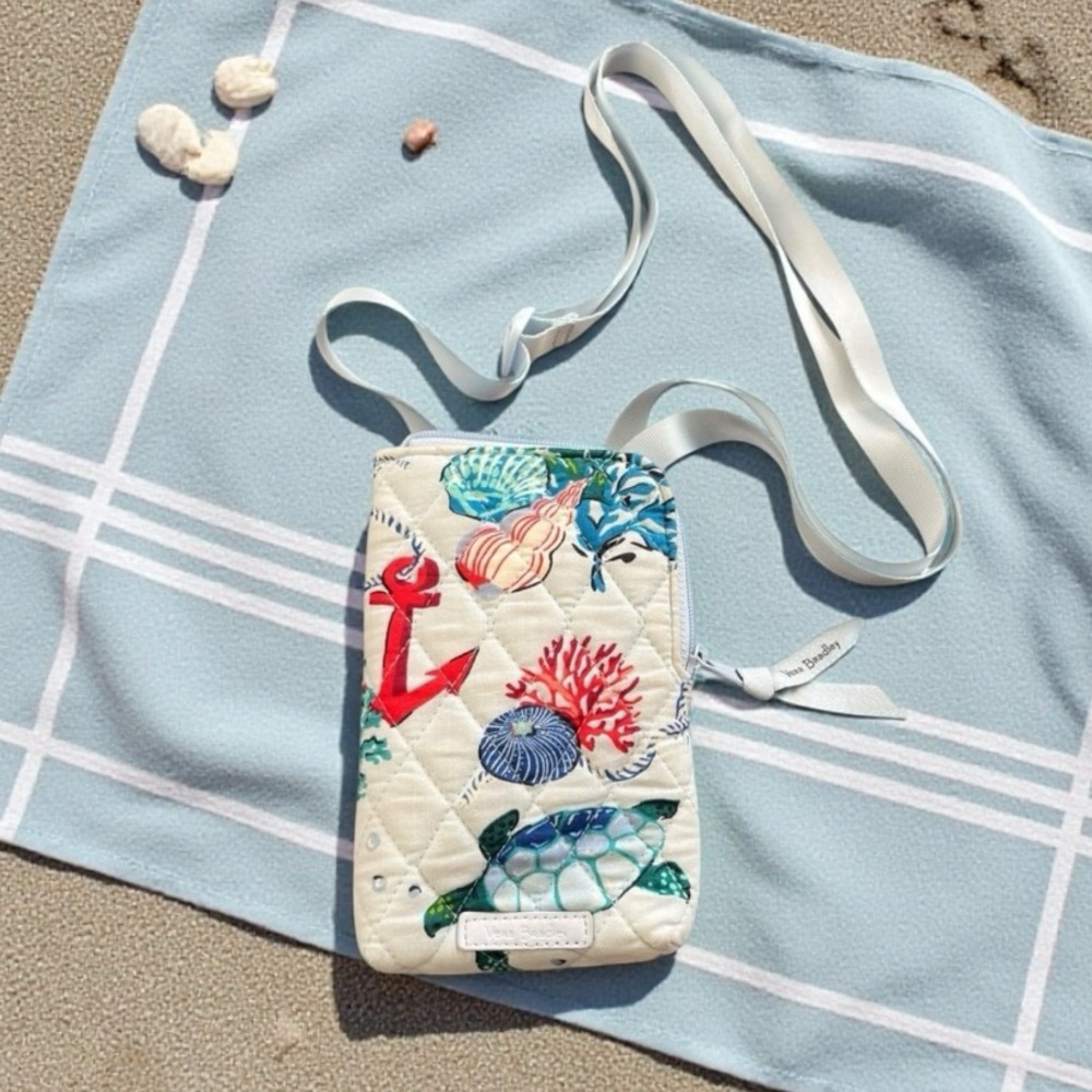 Vera Bradley Sea Life Quilted Crossbody